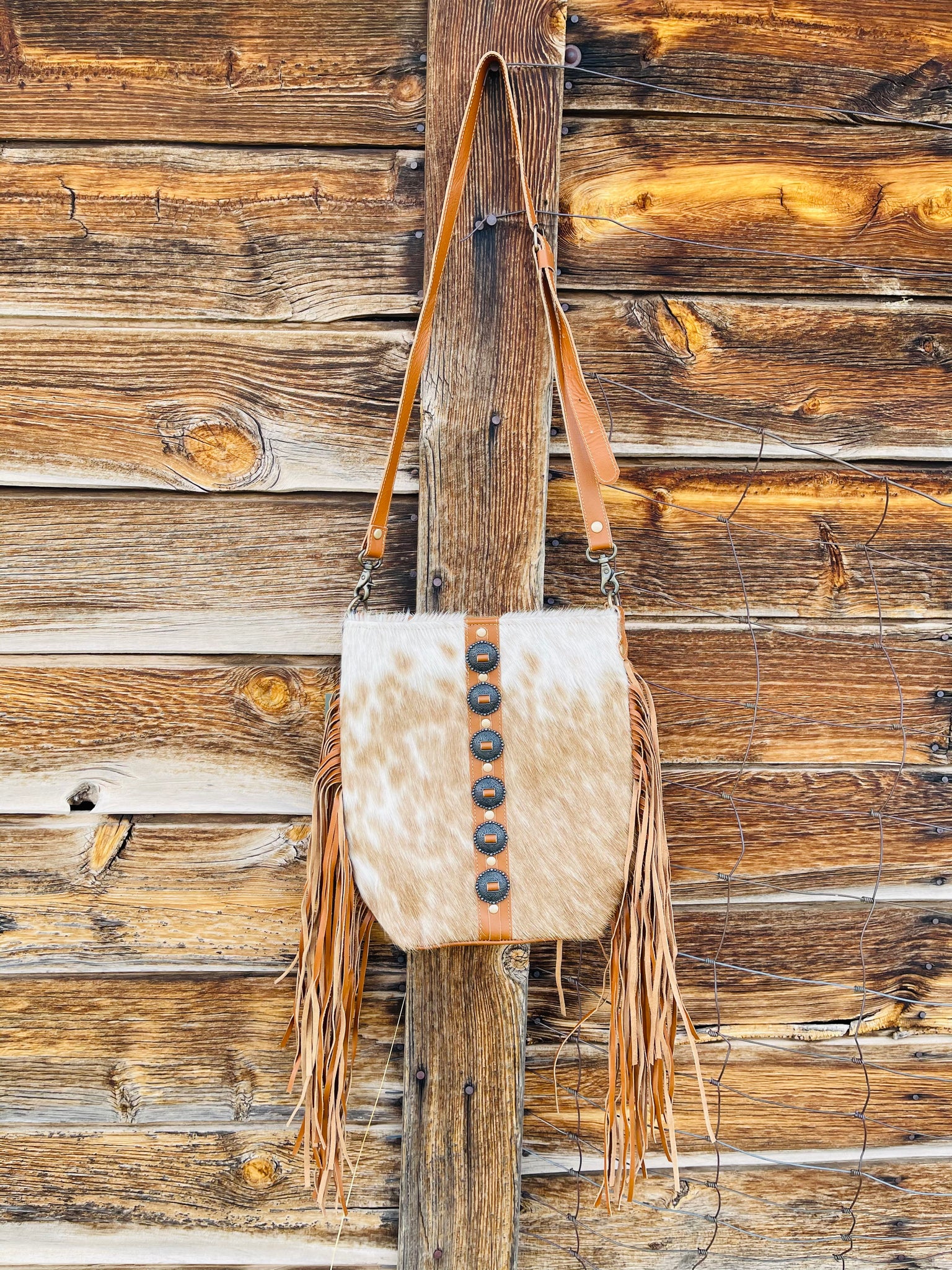 Tooled Leather and Cowhide Purse – Blush Boutique LLC